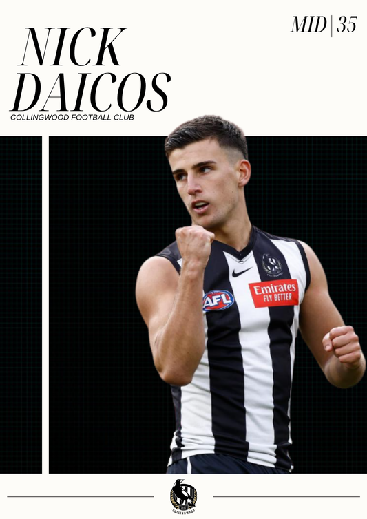 POSTER: AFL Stars Nick Daicos