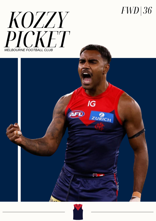 POSTER: AFL Stars Kozzy Picket